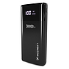 Wozinsky powerbank 30000mAh Li-Po 4 x USB LCD kijelzővel 2 A fehér (WPB-001WE)