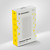 Wozinsky powerbank Li-Po 10000mAh 2 x USB fehér (WPBWE1)