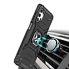 Wozinsky Ring Armor Case Kickstand strapabíró burkolat Samsung Galaxy A32 4G fekete