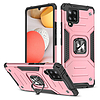 Wozinsky Ring Armor Case Kickstand Tough Rugged Cover Samsung Galaxy A42 5G rózsaszín