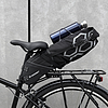 Wozinsky nagy kerékpártáska (12 l, fekete) (WBB9BK)
