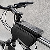 Wozinsky vázas kerékpártáska + levehető telefontok 6,5"-ig, 1,5 literes fekete (WBB7BK)