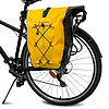 Wozinsky vízálló kerékpártáska csomagtartó táska 25l sárga (WBB24YE)