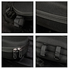 Wozinsky vízálló roller táska robogó táska 4l fekete (WSB1BK)