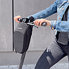Wozinsky vízálló roller táska robogó táska 4l fekete (WSB1BK)