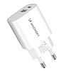 Wozinsky WGWCW USB-A USB-C 20W fali töltő - fehér