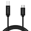 Wozinsky WKDDY1S USB-B - USB-C kábel 1m - fekete