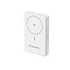 Wozinsky WLWP-10KA0Y3WS 22.5W PD Qi2 10000 mAh külső akkumulátor, állvánnyal, 1x USB-A, 1x USB-C - fehér