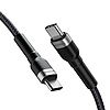Wozinsky WNBCC1 USB-C / USB-C PD 65W kábel 1 m - fekete