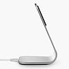 XVIDA POWER 2 vezeték nélküli asztali töltőállvány - Qi 7,5 W ezüst (W2-DESKM-01SI-EU)