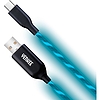 YCU 341 BE LED USB-C kábel 1m YENKEE