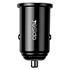 Yesido - Autós töltő (Y38) - USB, QC3.0, FCP, AFC, 18W, 3A - fekete (KF234445)