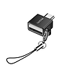 Yesido - OTG adapter (GS08) - Type-C USB-hez, Plug & Play, 480 Mbps - Fekete (KF234467)