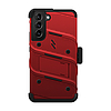 ZIZO BOLT csomag Samsung Galaxy S22+ tok - piros és fekete (BOLT-SAMGS22PL-RDBK)