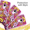 Zizo Liquid Glitter Star tok Samsung Galaxy S9-hez multiflowers (1GLST2-SAMGS9-MTFL)