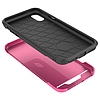 Zizo Star Diamond hibrid borító iPhone X-hez rózsaszín/fekete (DLST-IPHX-PKBK)